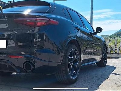 Usata Alfa Romeo Stelvio Veloce 210 CV (154 kW) 2020 Nero SUV