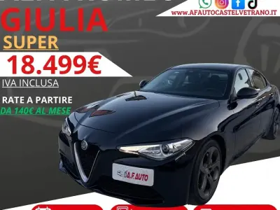 Usata Alfa Romeo Giulia Super 150 CV (110 kW) 2019 Nero Berlina