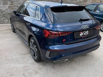 Brugt Audi A3 S-Line 150 HK (110 kW) 2021 Blå Sedan