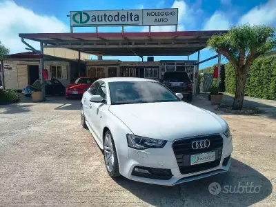 Käytetty Audi A5 Sportback S-Line 150 HP (110 kW) 2016 Valkoinen Viistoperä