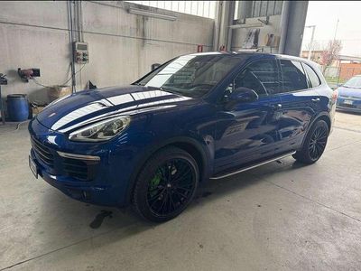 Usata Porsche Cayenne 250 CV (183 kW) 2014 Blu/azzurro SUV
