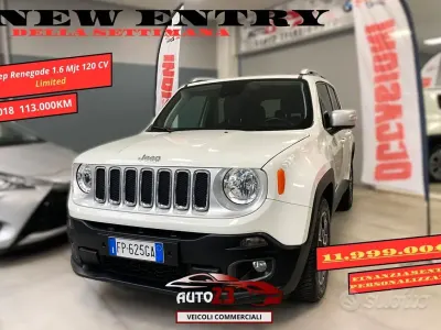 Używany Jeep Renegade Limited 120 KM (88 kW) 2018 Biały SUV