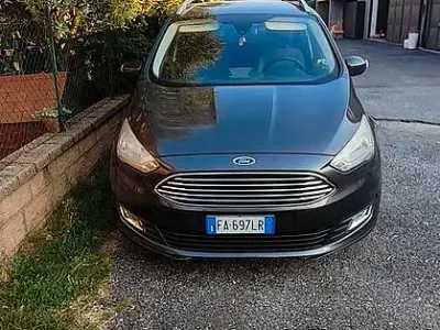 Usata Ford Grand C-Max 120 CV (88 kW) 2015 Grigio Monovolume