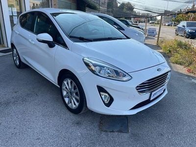 Usata Ford Fiesta Titanium 75 CV (55 kW) 2020 Bianco Berlina