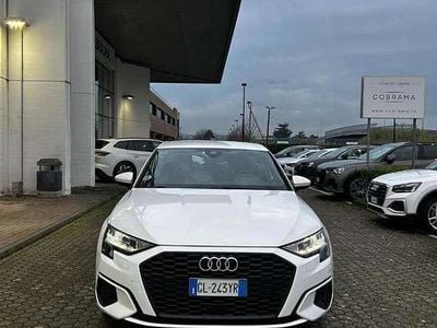 Usata Audi A3 Business 110 CV (80 kW) 2022 Bianco Berlina