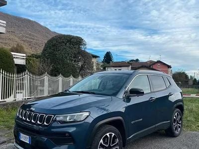 Usata Jeep Compass 130 CV (95 kW) 2022 Blu SUV