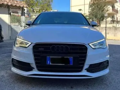 Usata Audi A3 Ambition 184 CV (135 kW) 2013 Bianco Berlina