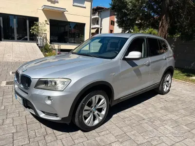 Usata BMW X3 Efficient Dynamics 177 CV (130 kW) 2010 Grigio SUV