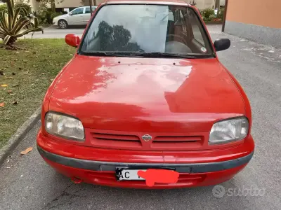 Usata Nissan Micra 1994 Rosso Utilitaria