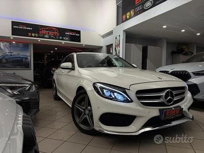 Usata Mercedes C220 Premium 170 CV (125 kW) 2014 Bianco Berlina