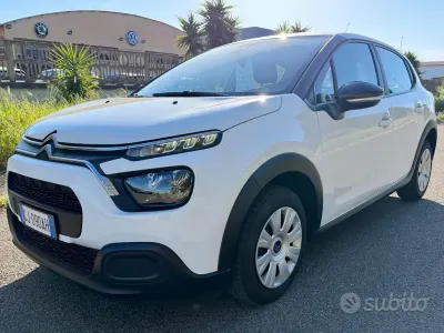 Usata Citroën C3 Feel 102 CV (75 kW) 2022 Bianco Utilitaria