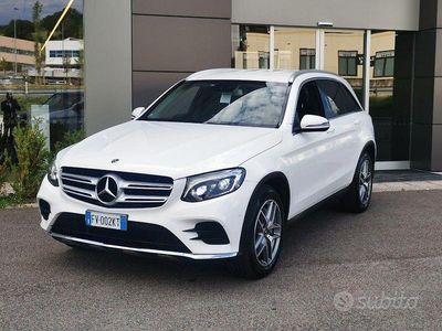 Usata Mercedes GLC250 Executive 204 CV (150 kW) 2019 Bianco SUV