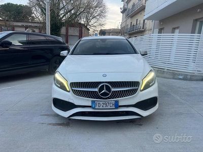 Usata Mercedes A180 Premium 109 CV (80 kW) 2016 Bianco Berlina