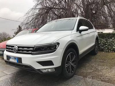 Usata VW Tiguan Executive 150 CV (110 kW) 2017 Bianco SUV