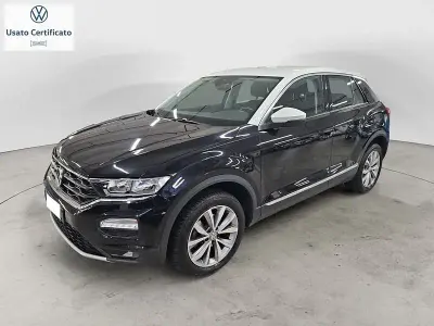 Usata VW T-Roc Style 150 CV (110 kW) 2020 Bianco SUV