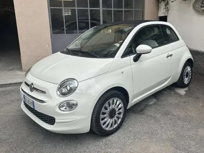 Usata Fiat 500C Lounge 69 CV (50 kW) 2019 Bianco Cabrio
