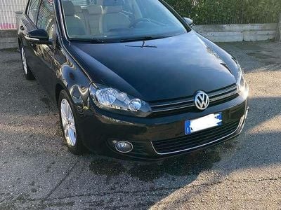 Usata VW Golf VI Highline 122 CV (89 kW) 2009 Nero Utilitaria
