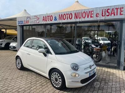 Usata Fiat 500 Lounge 95 CV (69 kW) 2016 Bianco Berlina
