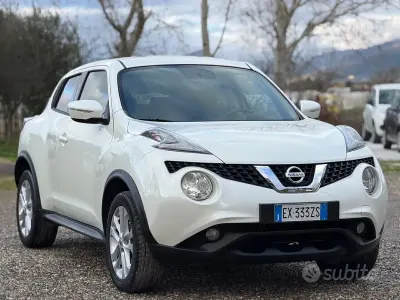 Usata Nissan Juke Tekna 110 CV (80 kW) 2015 Bianco SUV