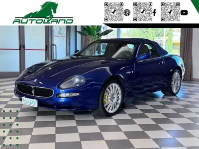 Begagnad Maserati Spyder 390 HK (286 kW) 2002 Blå Cab