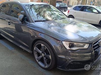 Usata Audi A3 S-Line 150 CV (110 kW) 2013 Grigio Berlina