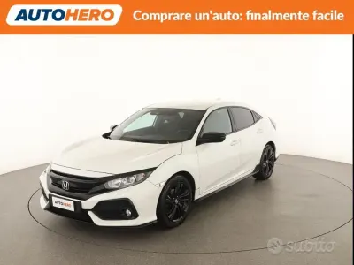 Usata Honda Civic Dynamic 126 CV (92 kW) 2019 Bianco Berlina