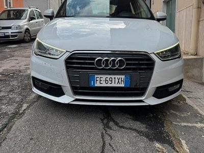 Usata Audi A1 90 CV (66 kW) 2015 Bianco Utilitaria