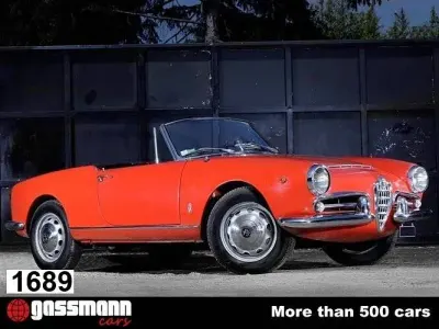 Usata Alfa Romeo Giulia 92 CV (67 kW) 1962 Rosso Berlina