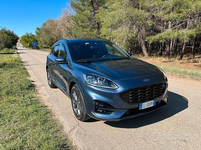 Usata Ford Kuga ST-Line X 120 CV (88 kW) 2022 Blu SUV