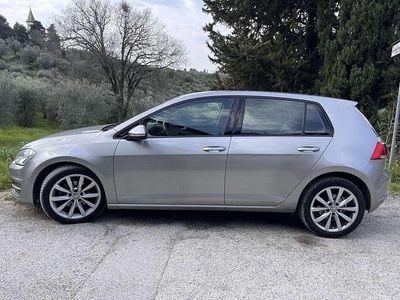 Usata VW Golf VII Highline 110 CV (80 kW) 2017 Argento Berlina