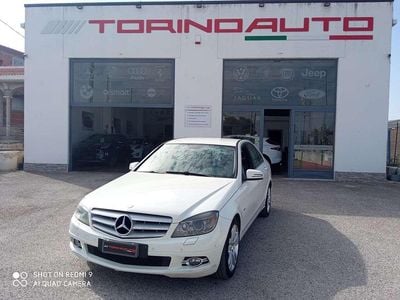 Usata Mercedes C220 Avantgarde 170 CV (125 kW) 2008 Bianco Berlina