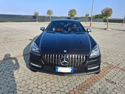 Usata Mercedes SLK200 Premium 184 CV (135 kW) 2014 Nero Cabrio