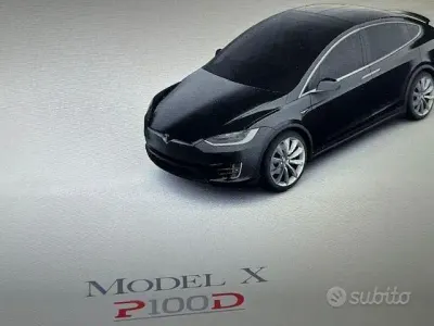 Usata Tesla Model X Performance 169 kW (230 CV) 2017 Nero SUV