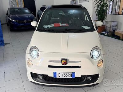Usata Abarth 500C 135 CV (99 kW) 2012 Bianco Cabrio