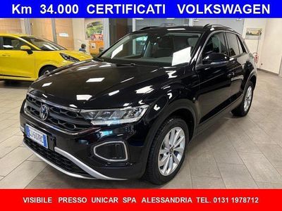 Usata VW T-Roc Life 150 CV (110 kW) 2022 Nero SUV
