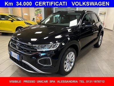 Usata VW T-Roc Life 150 CV (110 kW) 2022 Nero SUV