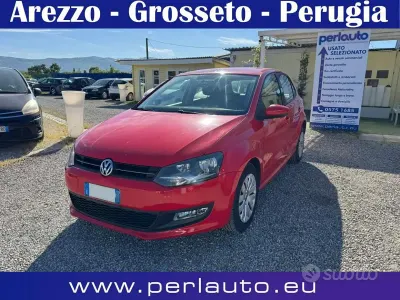 Usata VW Polo Comfortline 69 CV (50 kW) 2009 Rosso Utilitaria