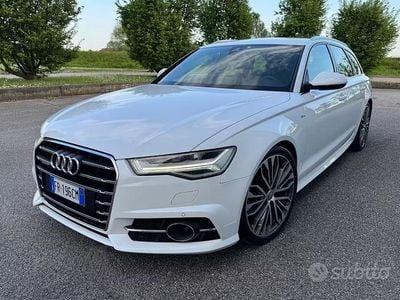 Usata Audi A6 S-Line 190 CV (139 kW) 2018 Bianco Station wagon