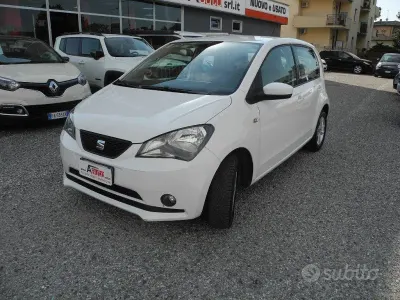 Usata Seat Mii Style 68 CV (50 kW) 2014 Bianco Utilitaria
