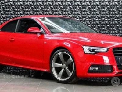 Usata Audi A5 S-Line 177 CV (130 kW) 2013 Rosso Coupé