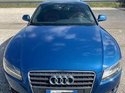 Begagnad Audi A5 190 HK (139 kW) 2008 Blå Sportkupé