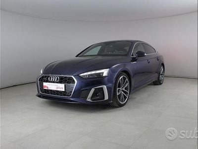 Usata Audi A5 Sportback Comfort 204 CV (150 kW) 2024 Blu Utilitaria