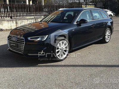Usata Audi A4 S-Line 218 CV (160 kW) 2018 Blu Berlina