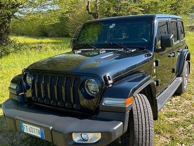 Usata Jeep Wrangler Sahara 272 CV (200 kW) 2019 Nero SUV