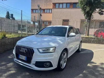 Usata Audi Q3 S-Line 211 CV (155 kW) 2012 Bianco pastello SUV