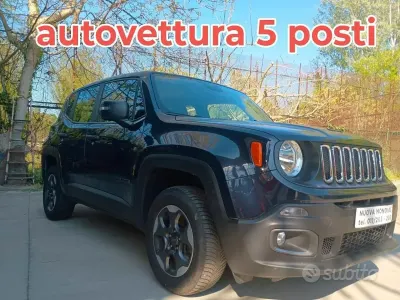 Usata Jeep Renegade Longitude 140 CV (102 kW) 2018 Bluazzurro SUV