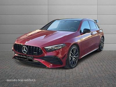 Usata Mercedes A35 AMG Advanced Plus 306 CV (225 kW) 2025 Rosso patagonia manufaktur Berlina