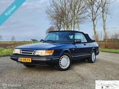 Usata Saab 900 Cabriolet 145 CV (106 kW) 1992 Blu Cabrio