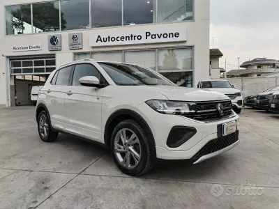 Usata VW T-Cross R-line 115 CV (84 kW) 2024 Grigio SUV