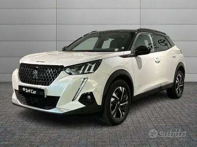 Usata Peugeot 2008 GT-line 131 CV (96 kW) 2022 Bianco SUV